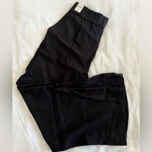 NWT Abercrombie & Fitch Linen Black Pants